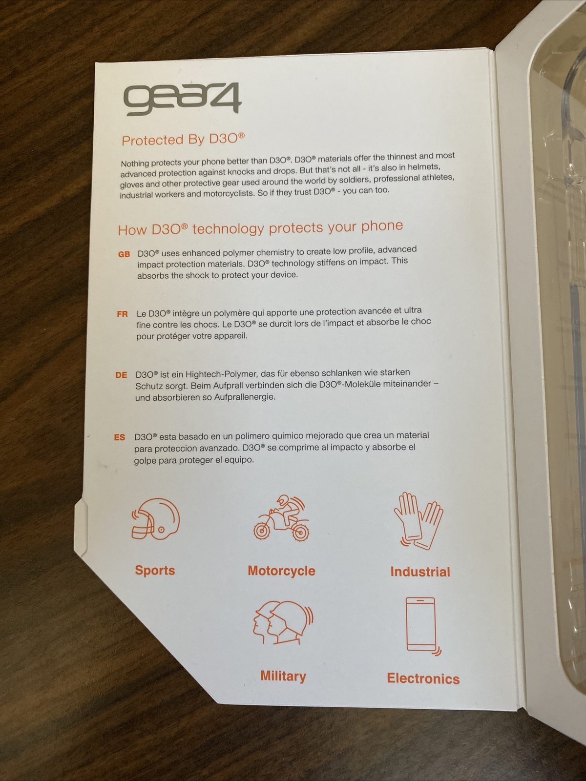 Gear4 iPhone X / Xs Clear Protective Case gear4 Bayswater New!