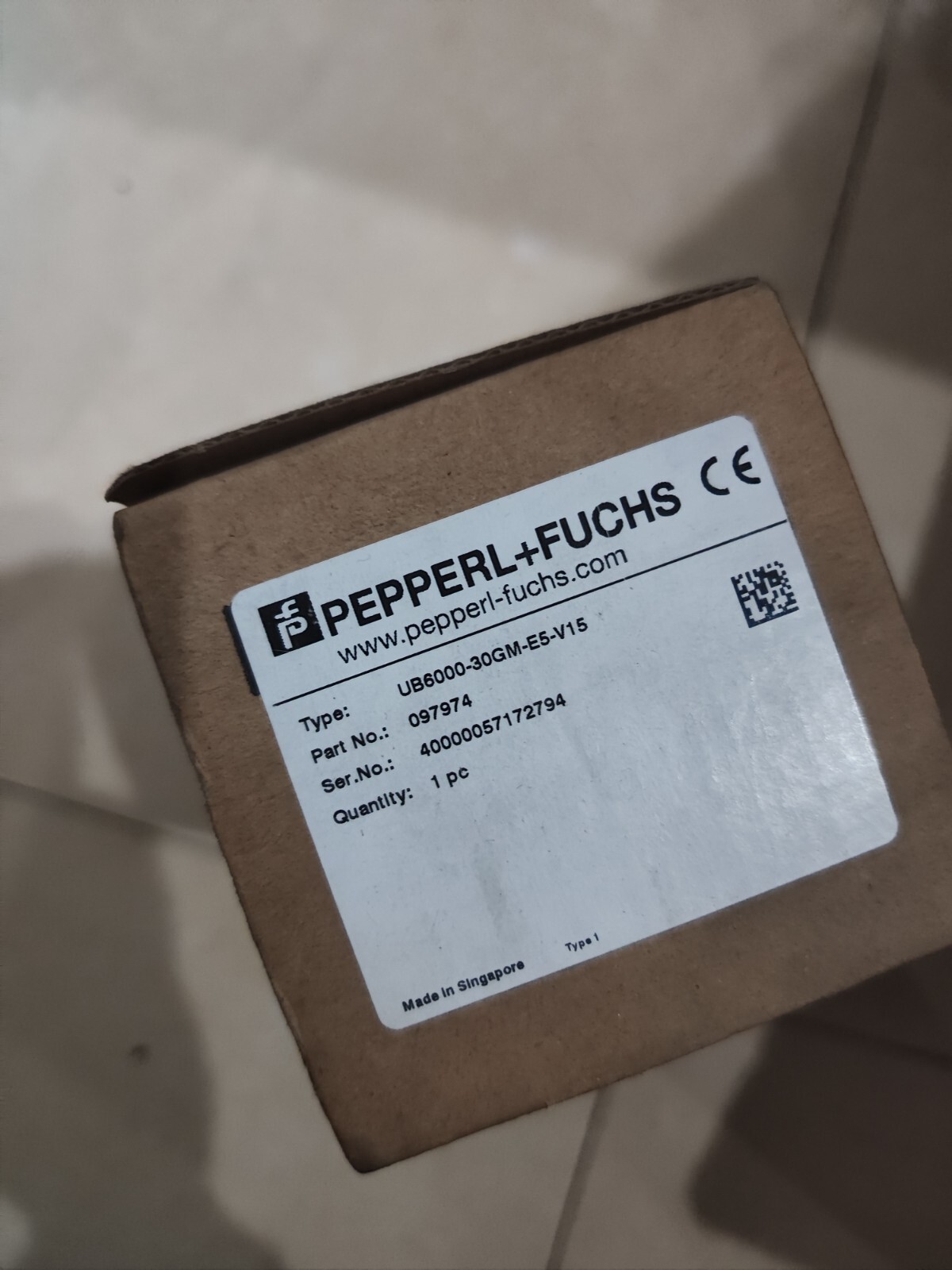 1 PCS Pepperl-Fuchs UB6000-30GM-E5-V15 IN NEW BOX ALL NEW