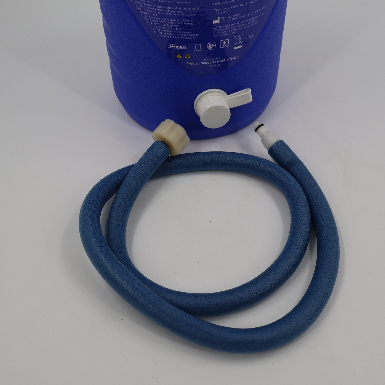 Aircast Cryo/Cuff IC Cold System Blue White Motorized Lid No AC Adapter