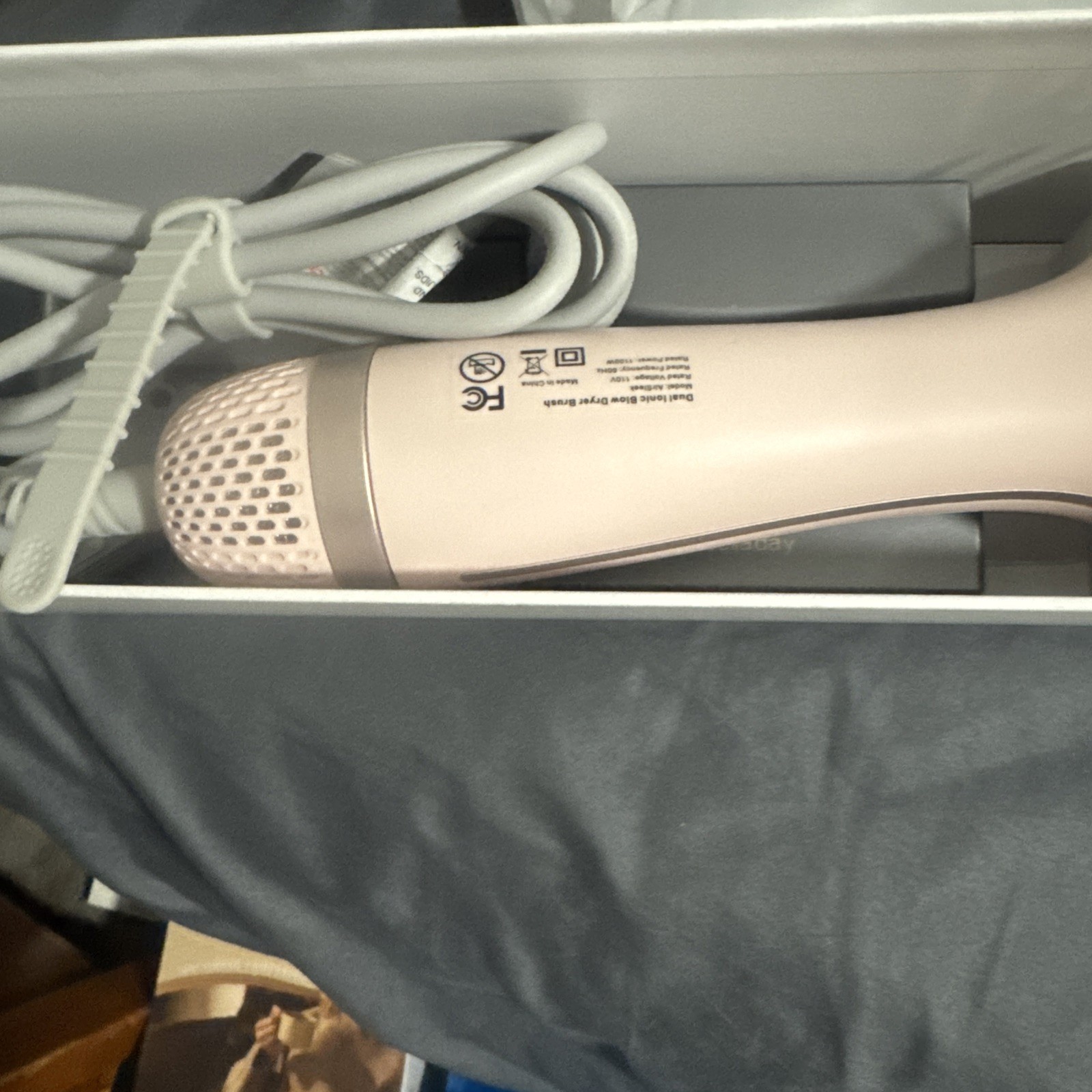 Zelladay Airsleek Professional Hot Air Brush – Pink/Rose Gold