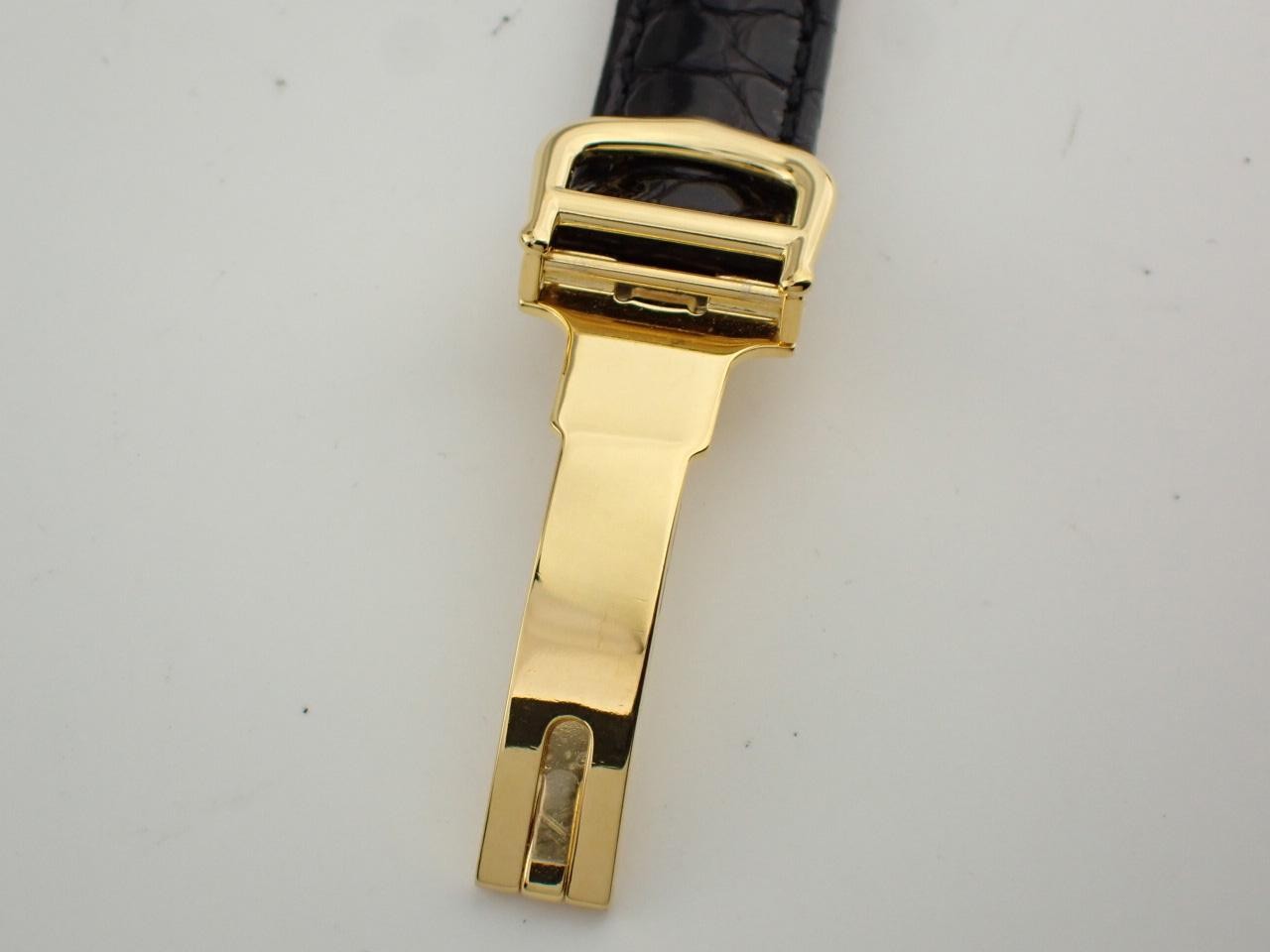 Cartier Must Tank SM W1006354 White Square Dial Box Quartz Watch Accessary Auth