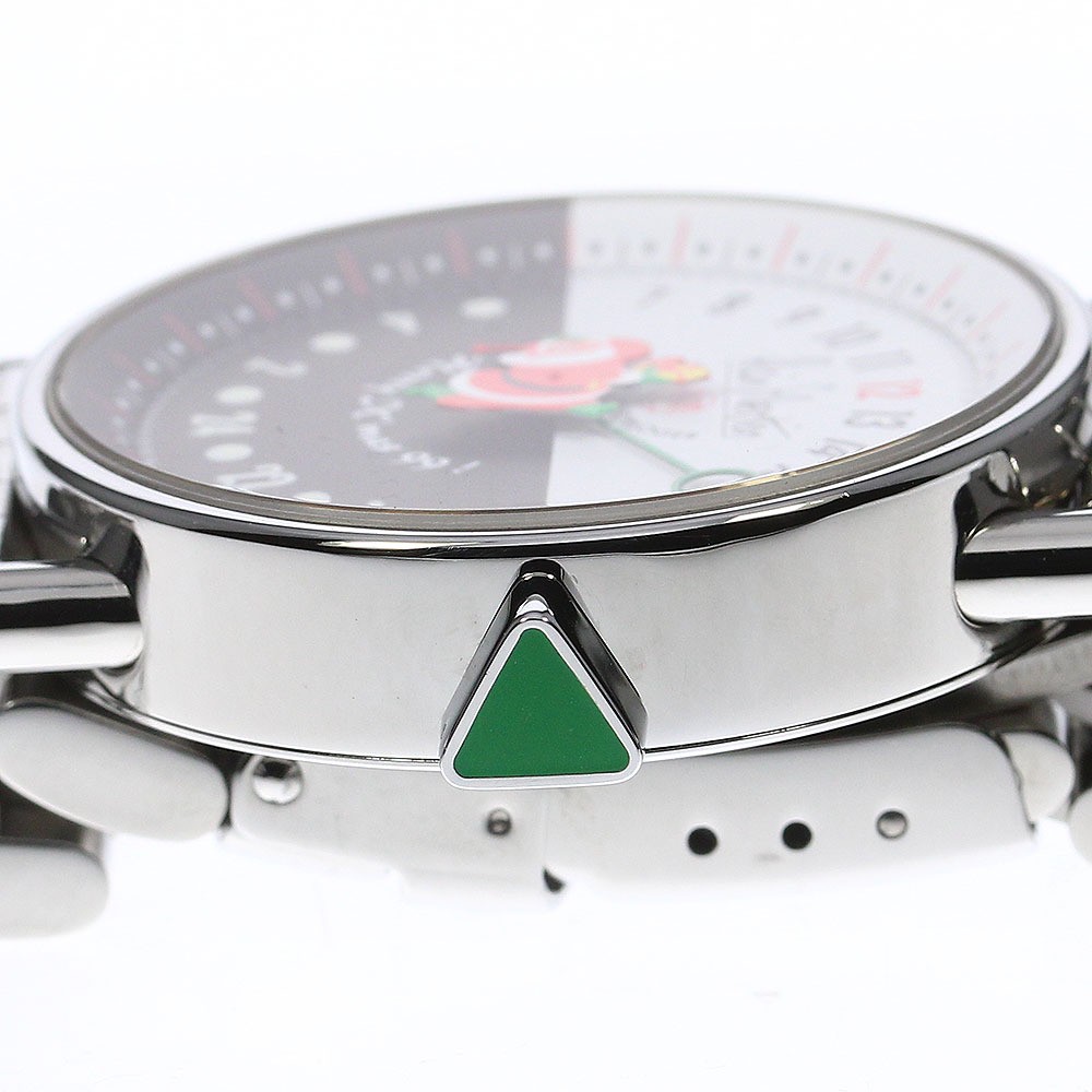 Alain Silberstein VH13 24 Hours Santa Claus Automatic Mens Watch White Black