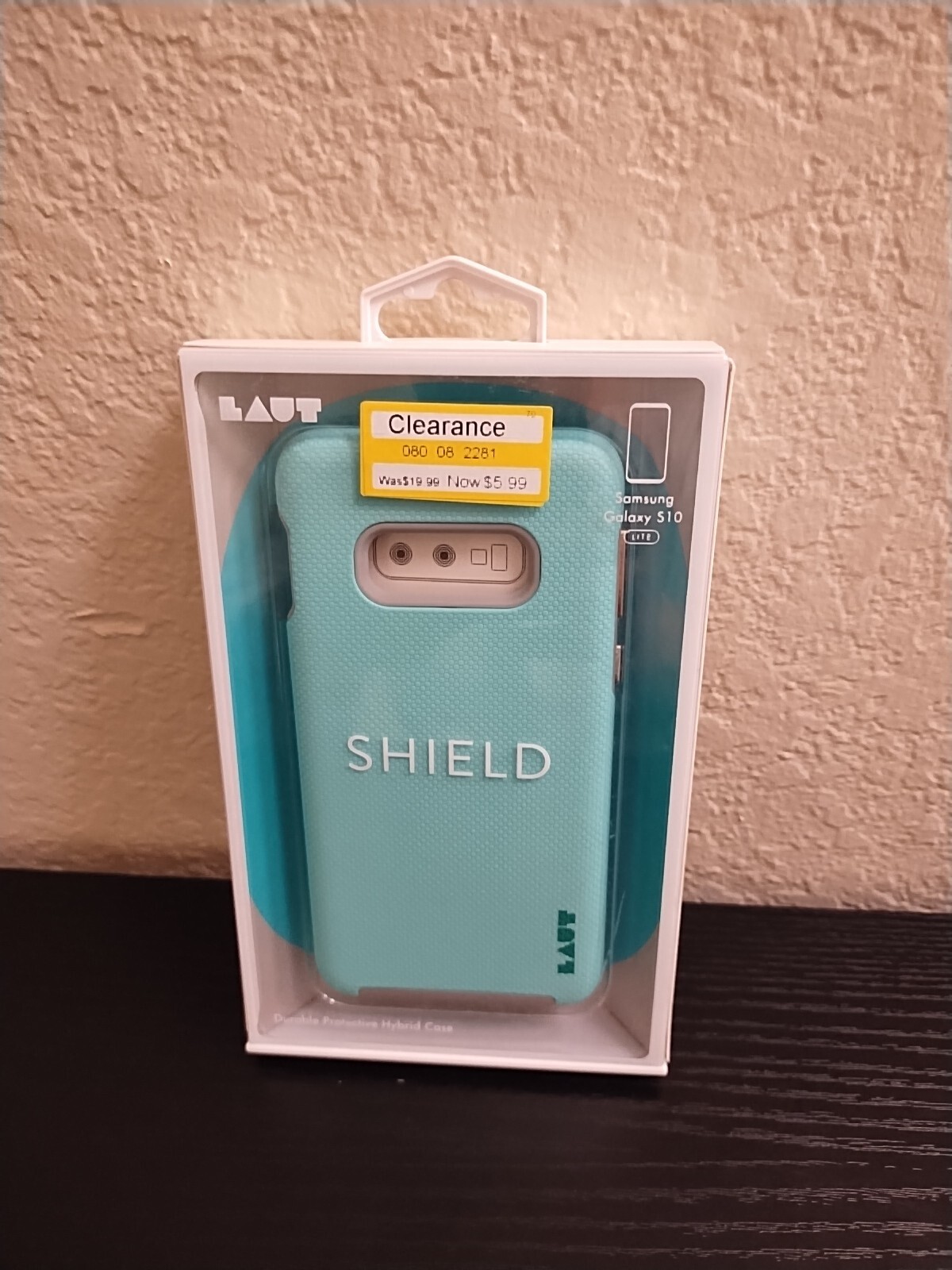 LAUT Samsung Galaxy S10 Lite Case – Mint Green . Shield.