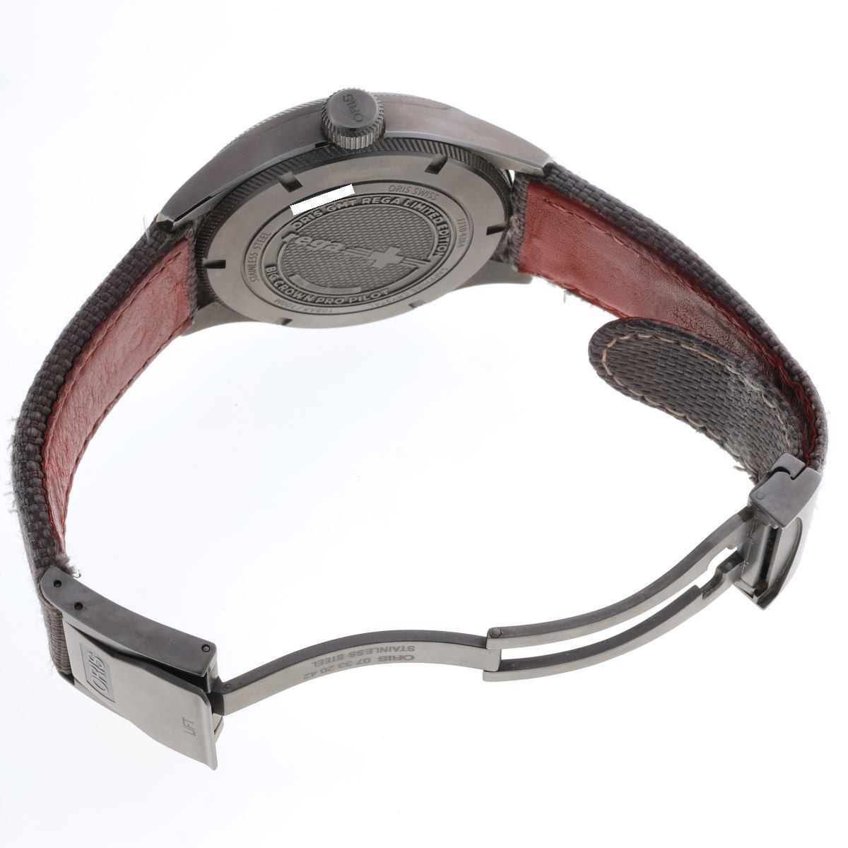 ORIS ProPilot GMT Rega Automatic 01 748 7710 4284-SET SS PVD Men’s Watch