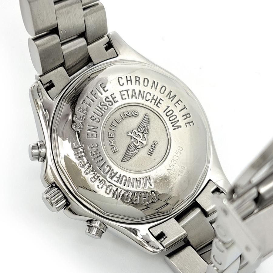 BREITLING Watch Colt Chrono Ocean A53350 Quartz Stainless Steel w/Guarantee