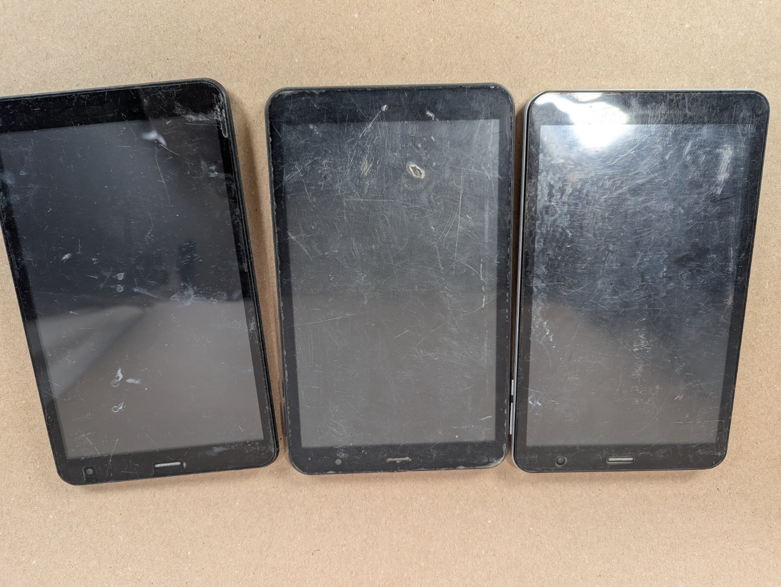 Tablet Device Scrap Parts or Repair Lot of 13 Assorted Android Non Working