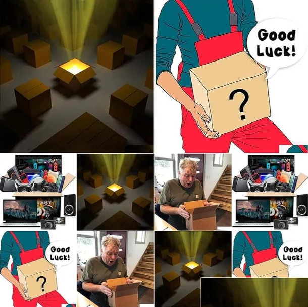 Smart Devices Lucky Mystery Boxes Digital Electronics