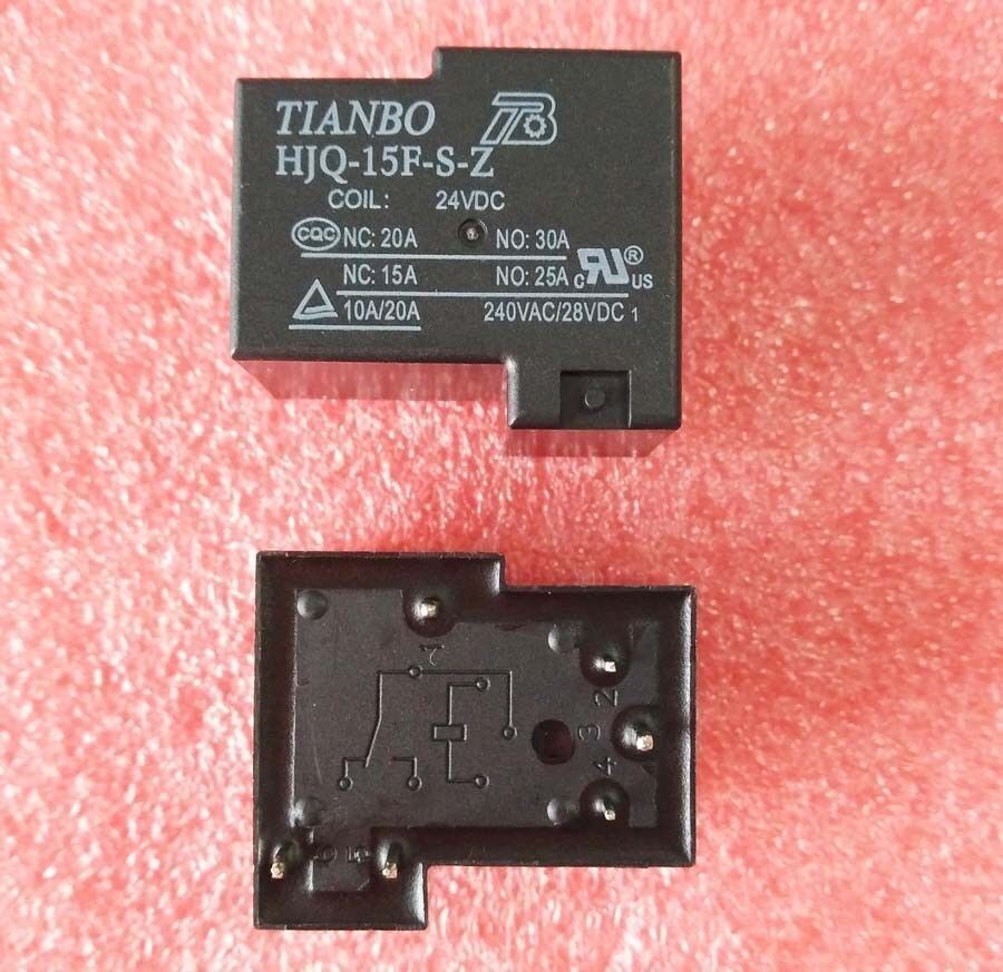 5PCS ORIGINAL HJQ-15F-S-Z 24VDC TIANBO Relay 6pins
