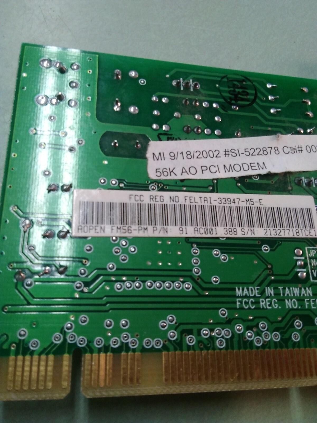 Conexant Modem Card 91 AC001 328
