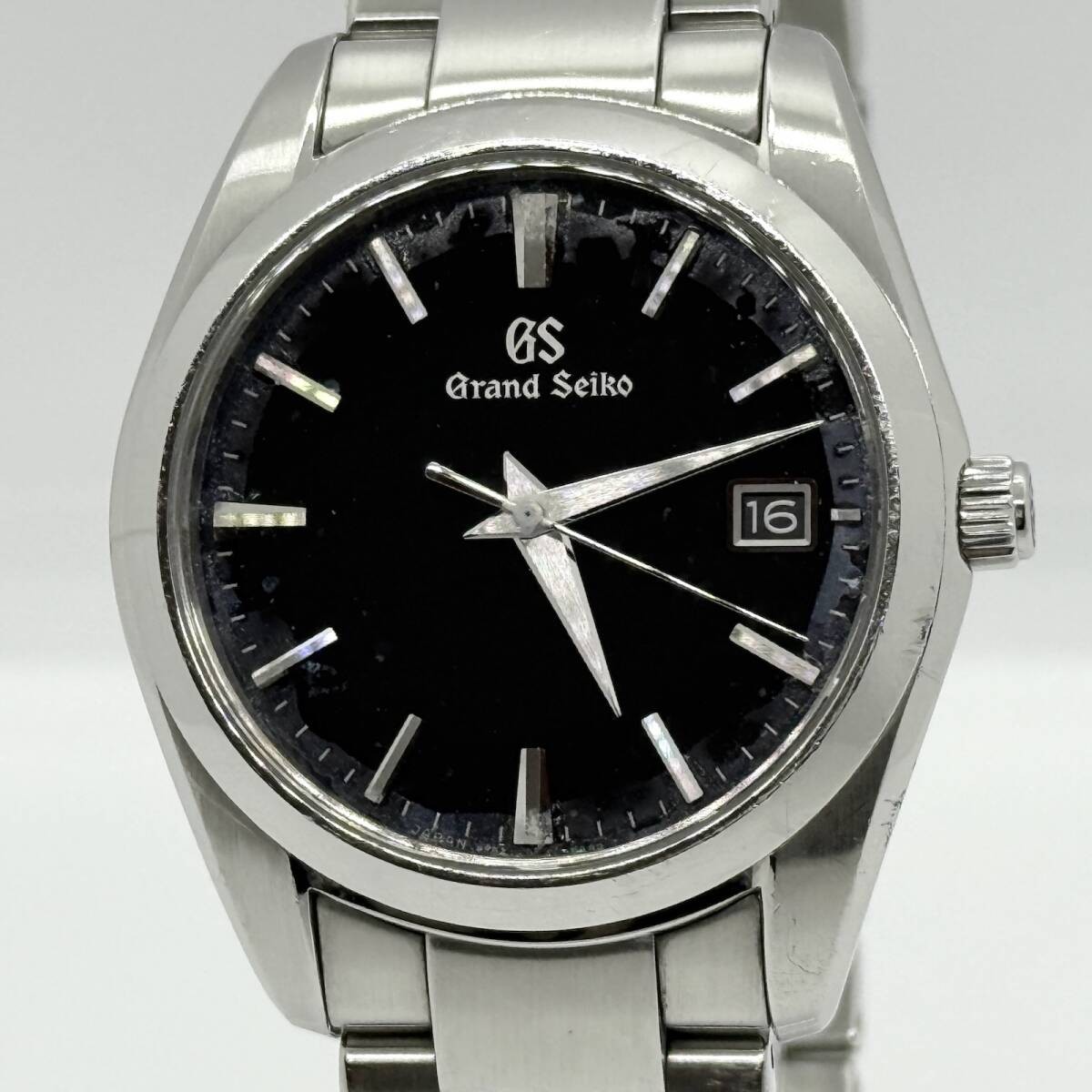 SEIKO Watch SBGX261 Grand Seiko 9F62-0AB0 SS Automatic Black Dial Men’s Working