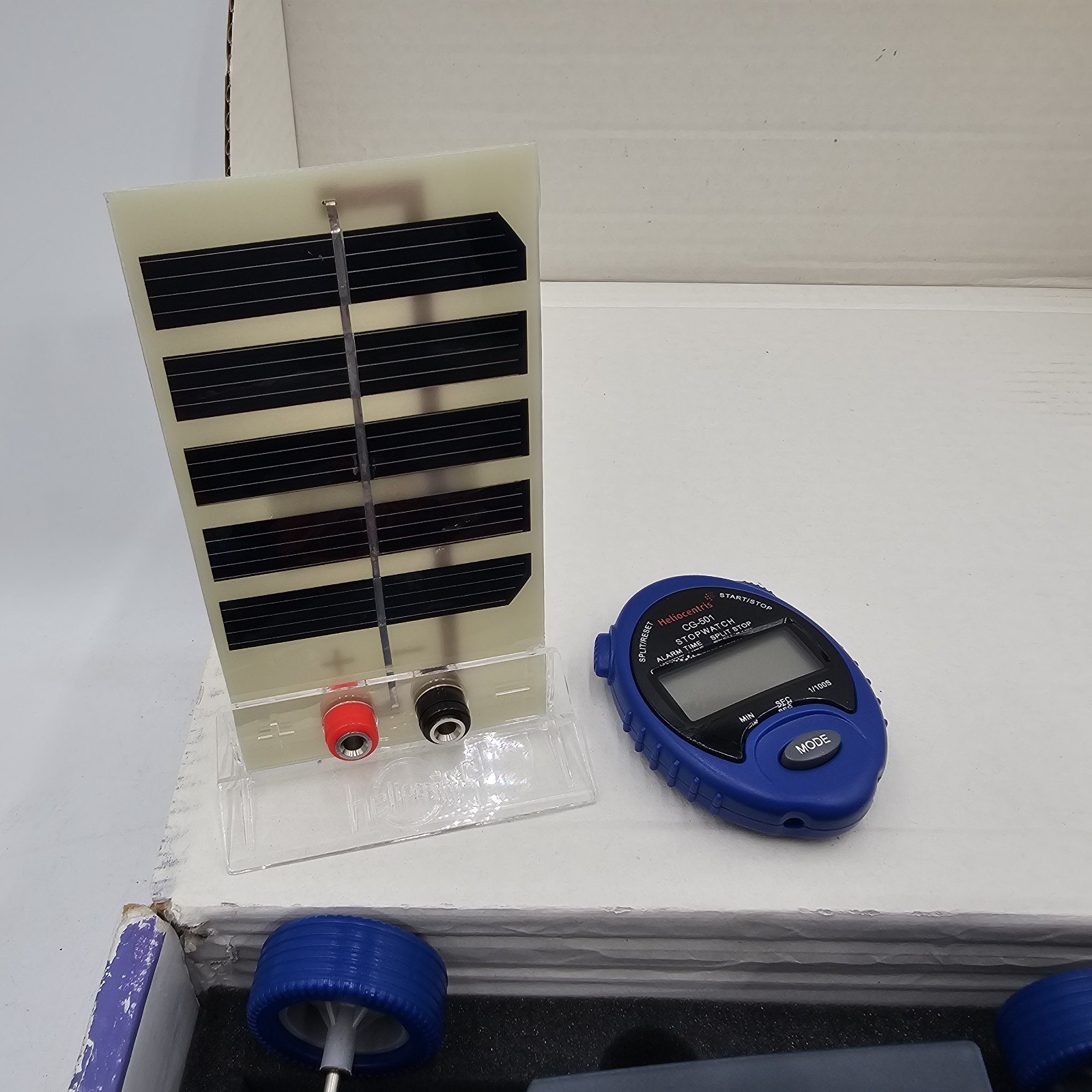 Rare Dr Fuel Cell Model Car Heliocentris CH013518 Solar Model Car Kit Box/Manual