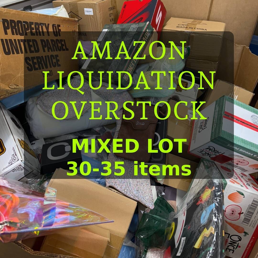 Amazon Overstock AMZ and TGT Liquidation Wholesale Mixed Lot Reseller Pallets