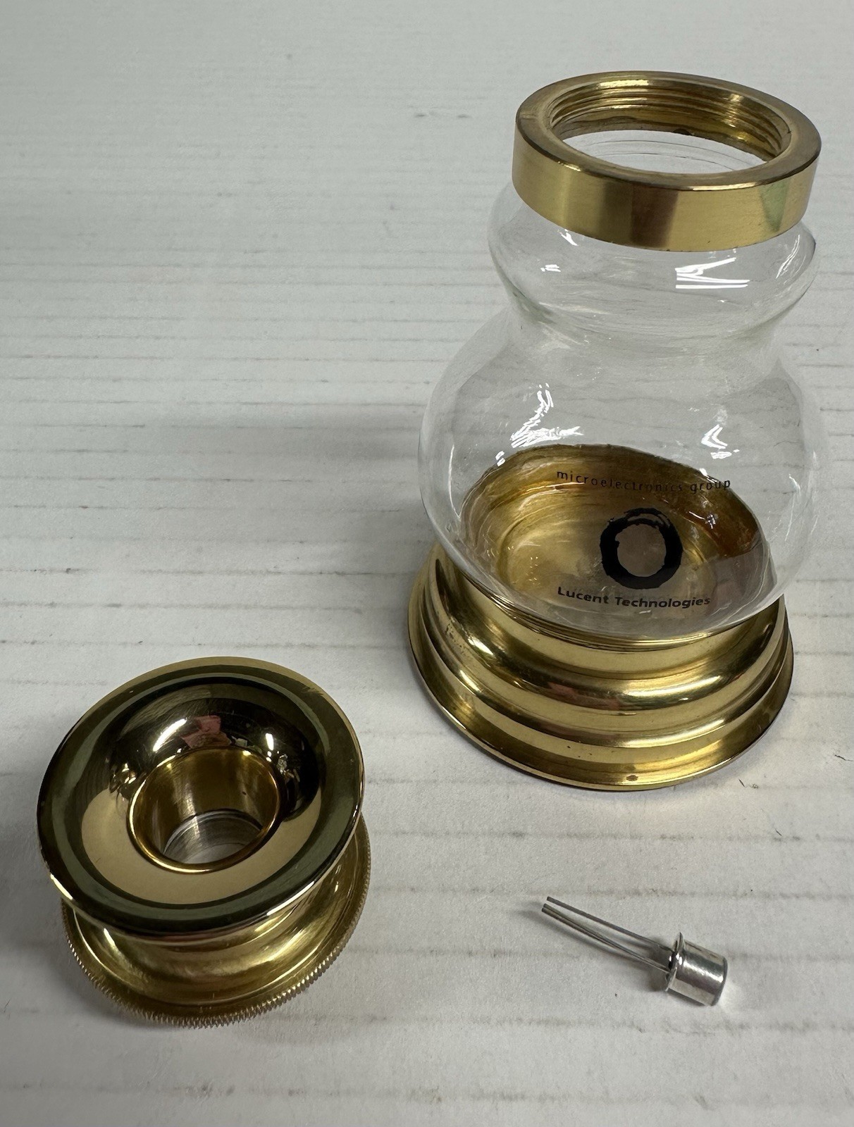 50 Years Microelectronics Group Lucent Technologies Viewing Jar Transistors