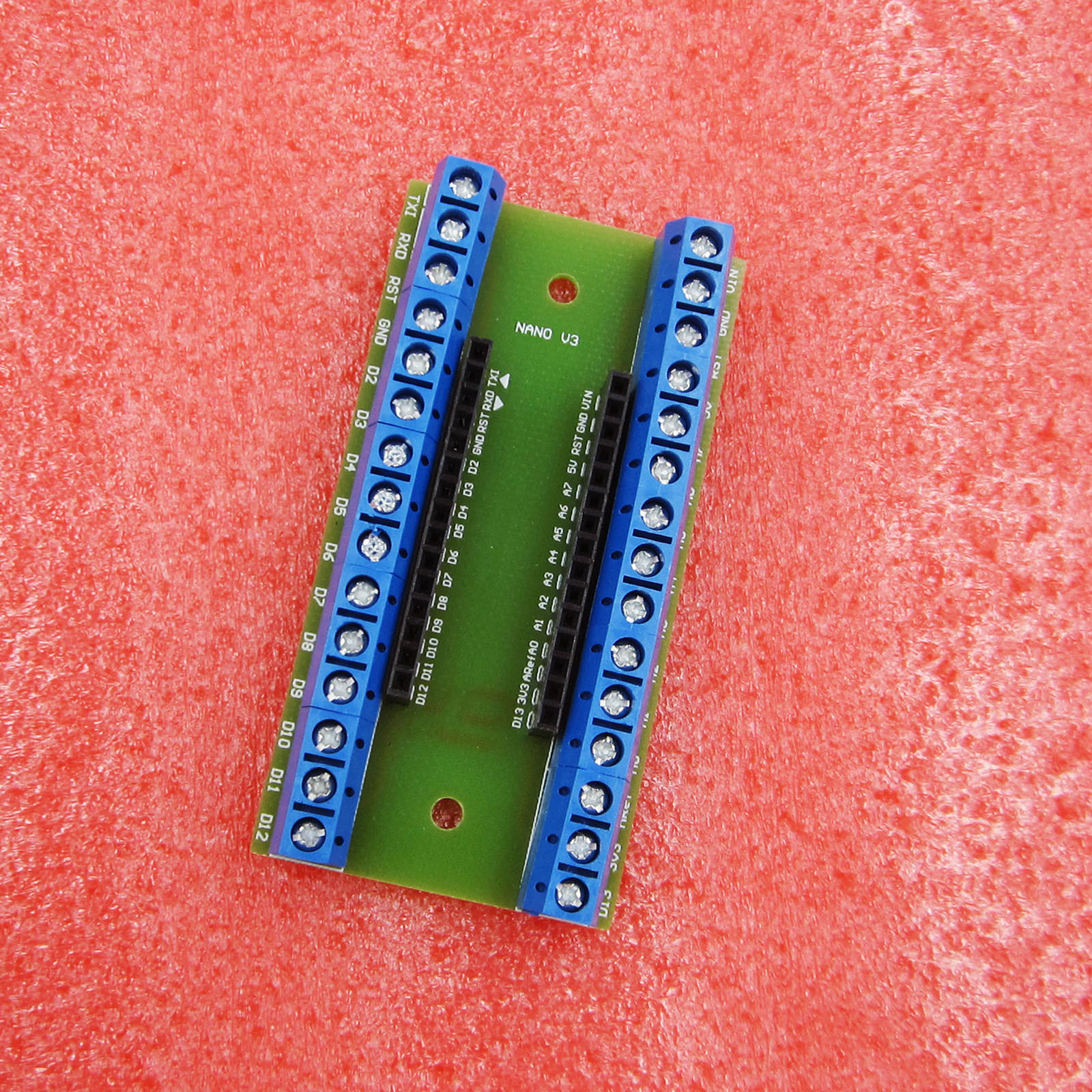 5PCS Nano Terminal Adapter for Nano V3.0 AVR ATMEGA328P-AU Module Board
