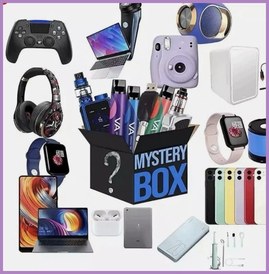 Electronics Mystery Box 3 Items Brand New Lucky Dip Resale Bundle
