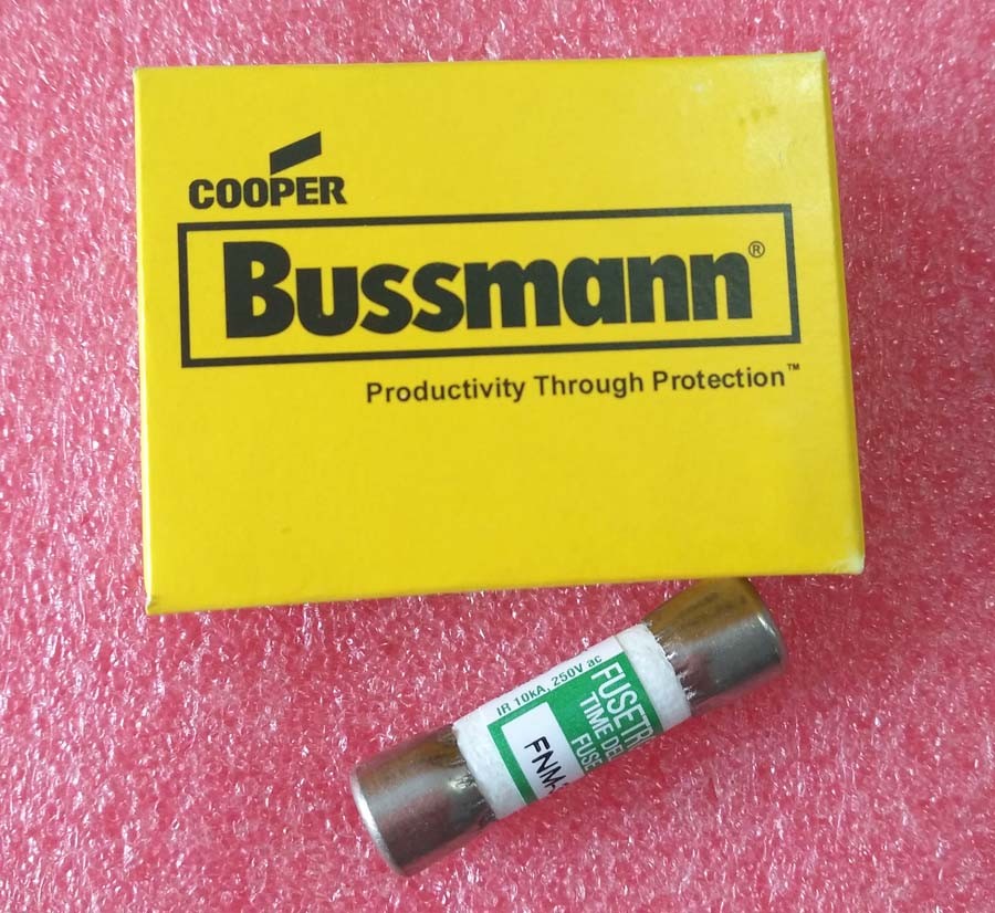 FNM-1 FNM1 ( 1A ) 1 Amp 250Vac Bussmann TIME-DELAY Fuse