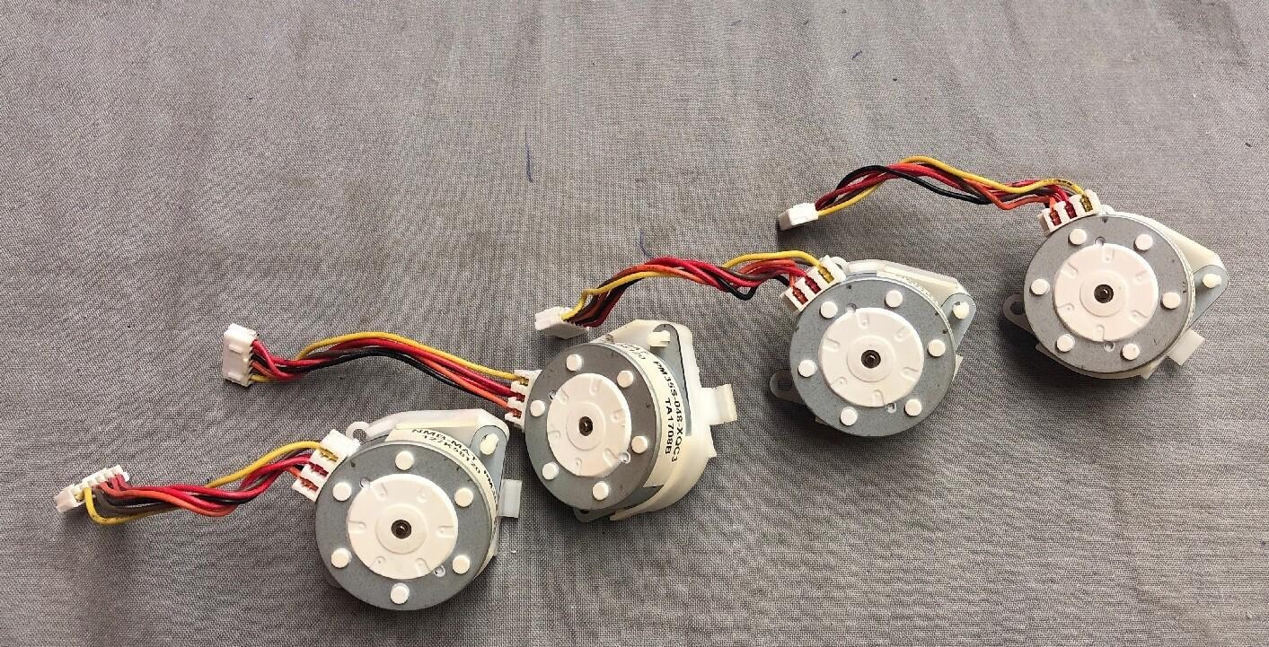 LOT OF 4 NMB-MAT STEP MOTOR PM35S-048 TA1708B