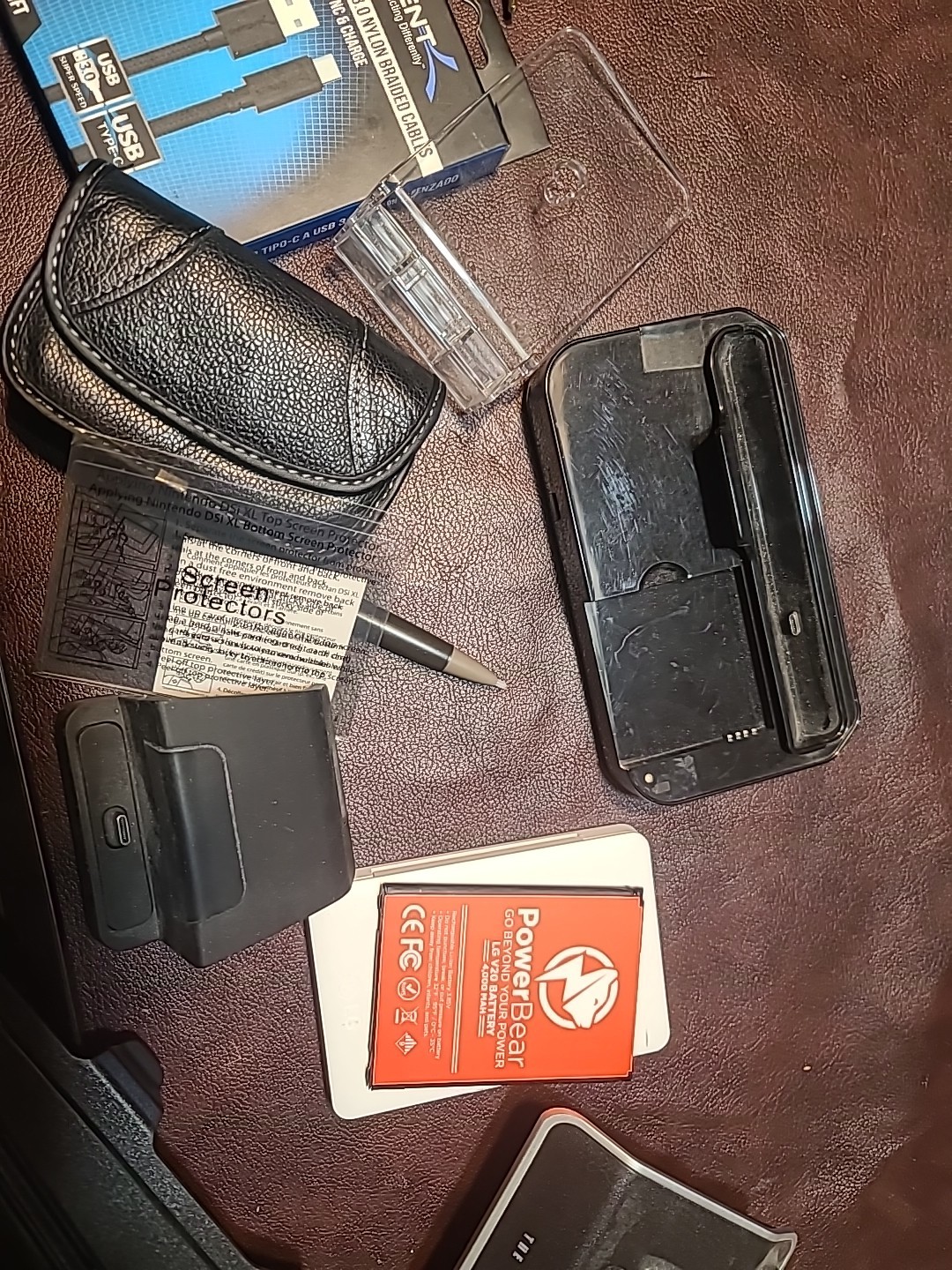 Mixed Electronics Lot – Phones, Chargers, Batteries, Transmitters, Accessories –