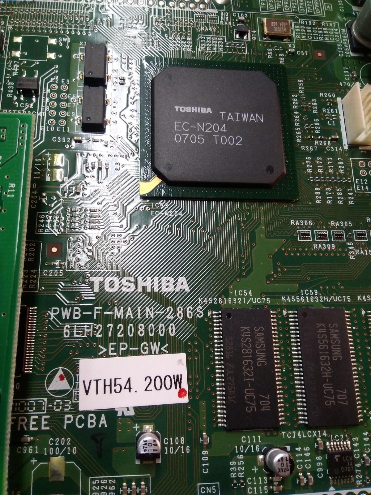 Toshiba c-studio 207 Complete OEM USB PWB-F-286S Main Board 6LH27208000
