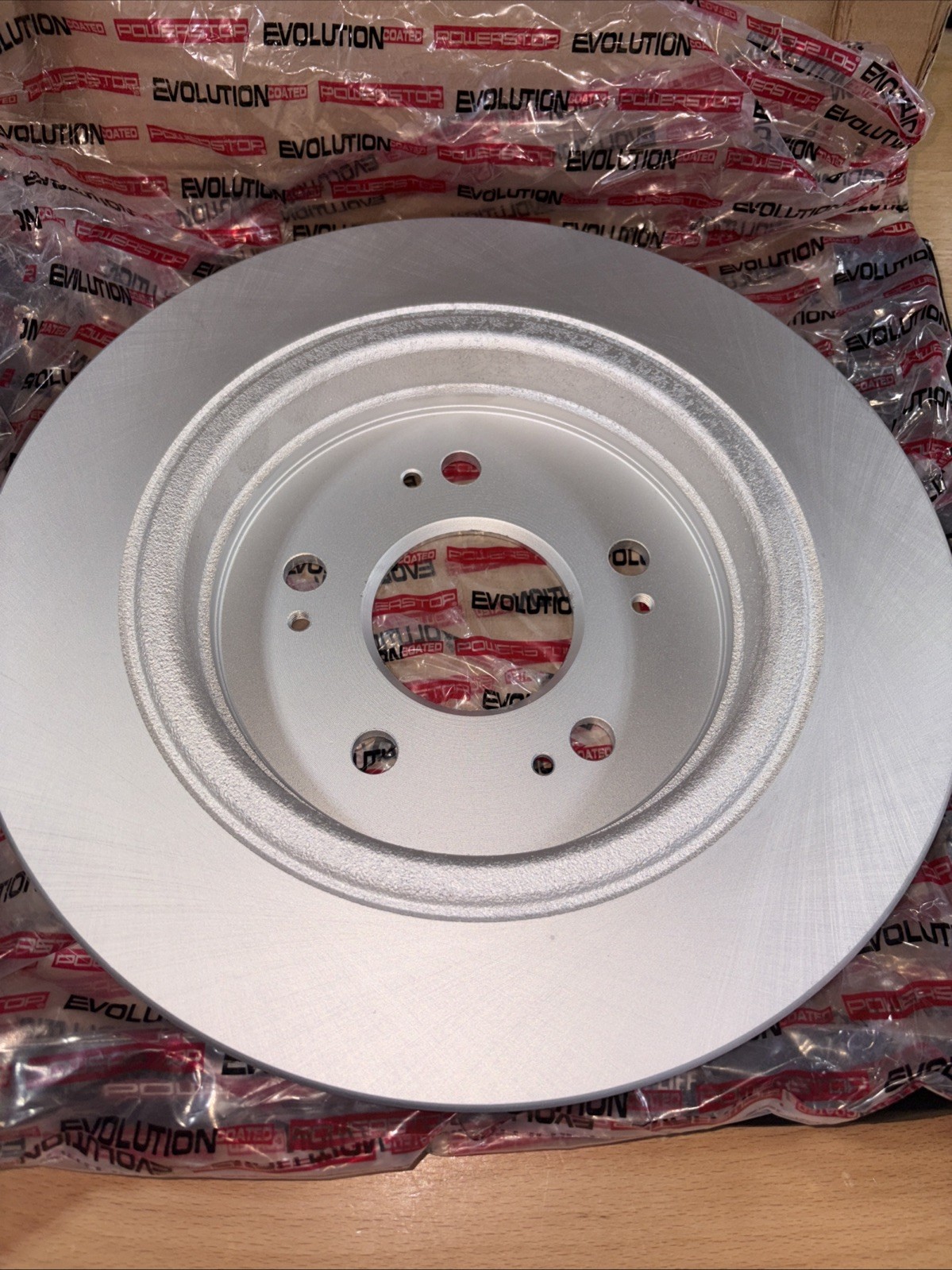 Power Stop JBR1586EVC rear Evolution Coated Rear Brake Rotor Acura RLX 2014-2020