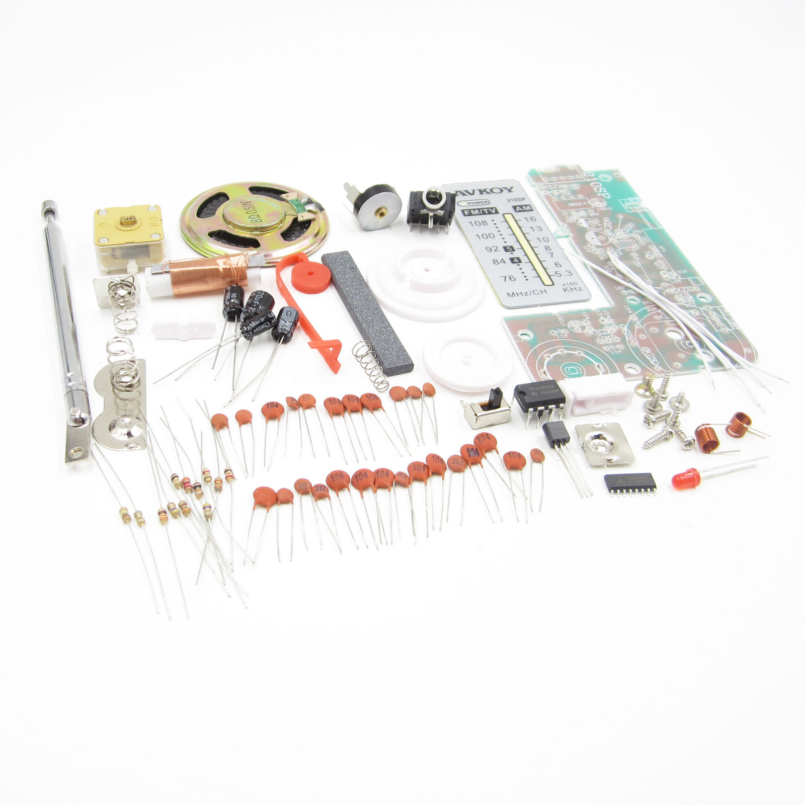 AM FM Radio Kit Parts CF210SP Suite For Ham Electronic Lover Assemble DIY