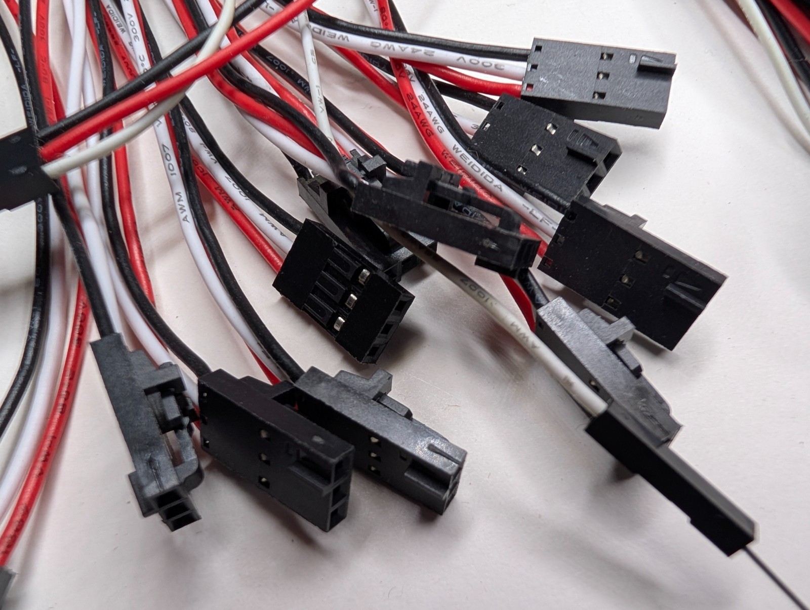 MIXED LOT Connector Jumper Wires Weidida Pin Chengxing Servo Power Electronics