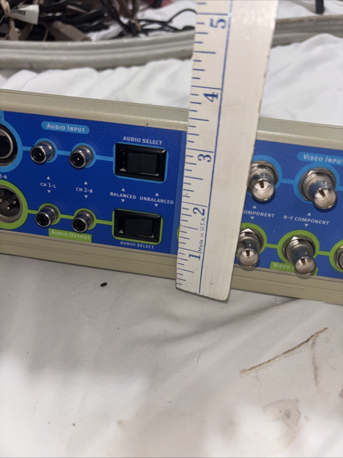 Media Brand Vintage 90S Breakout Box Model J 6000 Part # 21197 Media Production