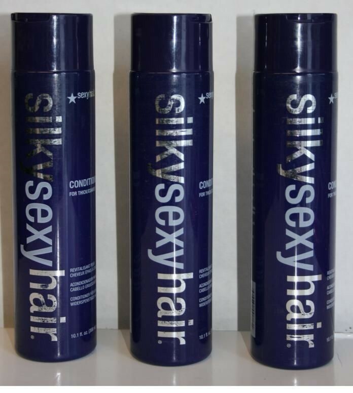 New 6Pc Silky Sexy Hair Conditioner for Thick/Coarse Hair 10.1 FL OZ 300ml USA