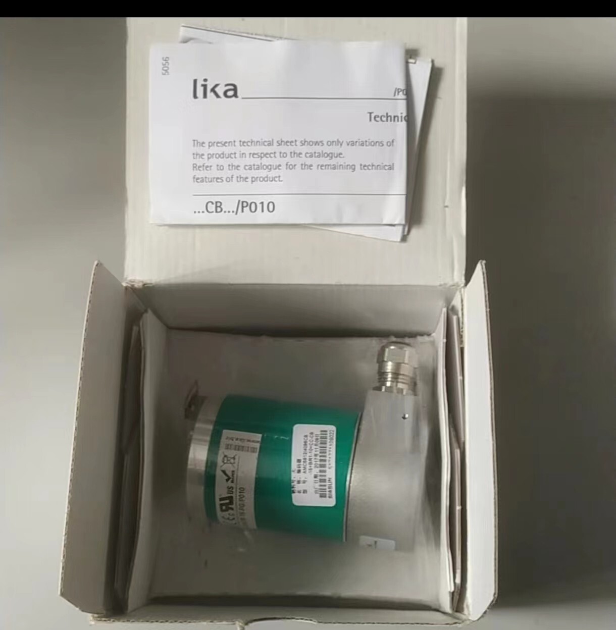 1 PCS LIKA AMC5912/4096CB-15+BR1-10+CC-CB encoder NEW Via DHL or FedEx