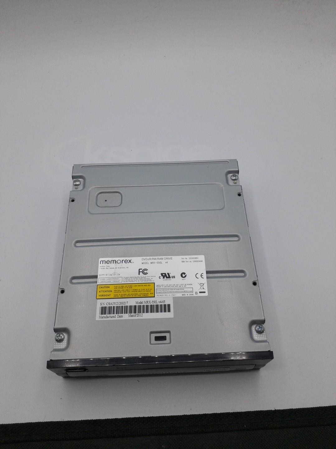 Memorex Internal DVD Writer Multi-Format SATA MRX-550L P/N 32020028851