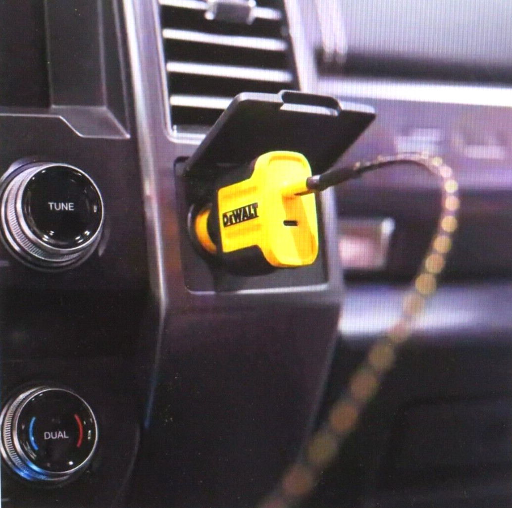 CAR CHARGER DeWALT DXMA1410484 120W 2-Port PD FreeShip 👌⚡😎👍 FAST CHARGING