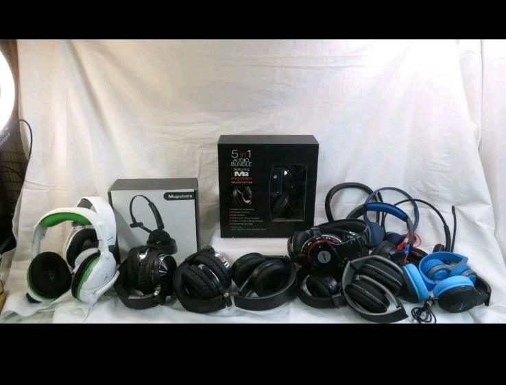 Turtle Beach Gaming Headphones + More Lot Of 14