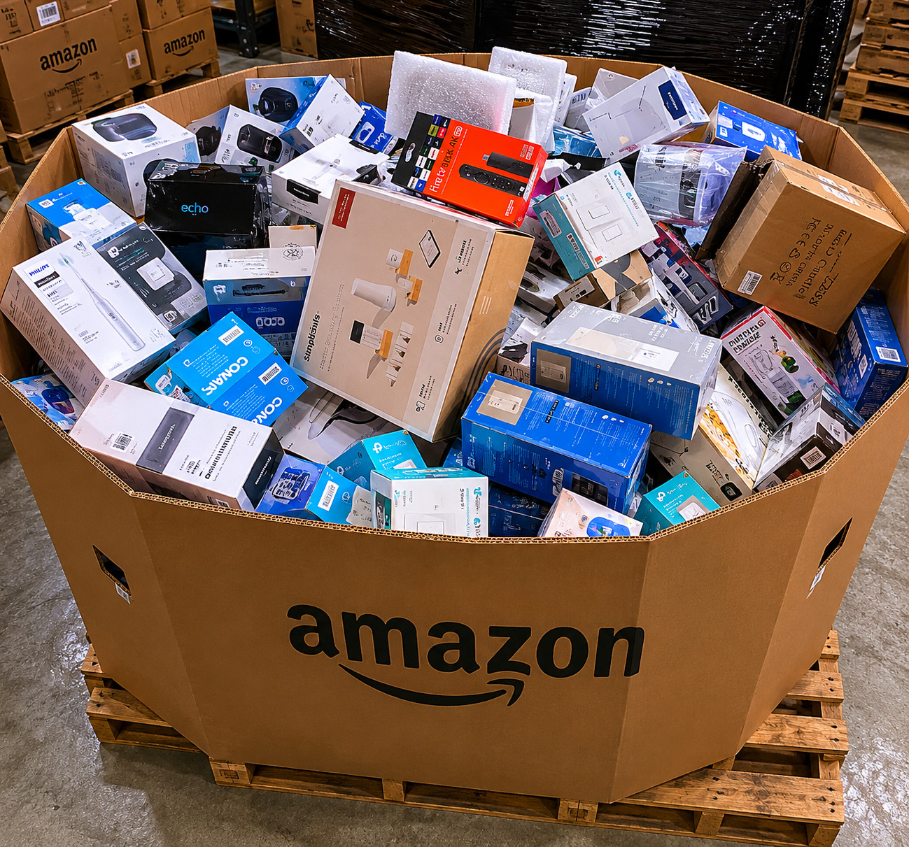 Amazon Returns Merchandise Retail Product Mix
