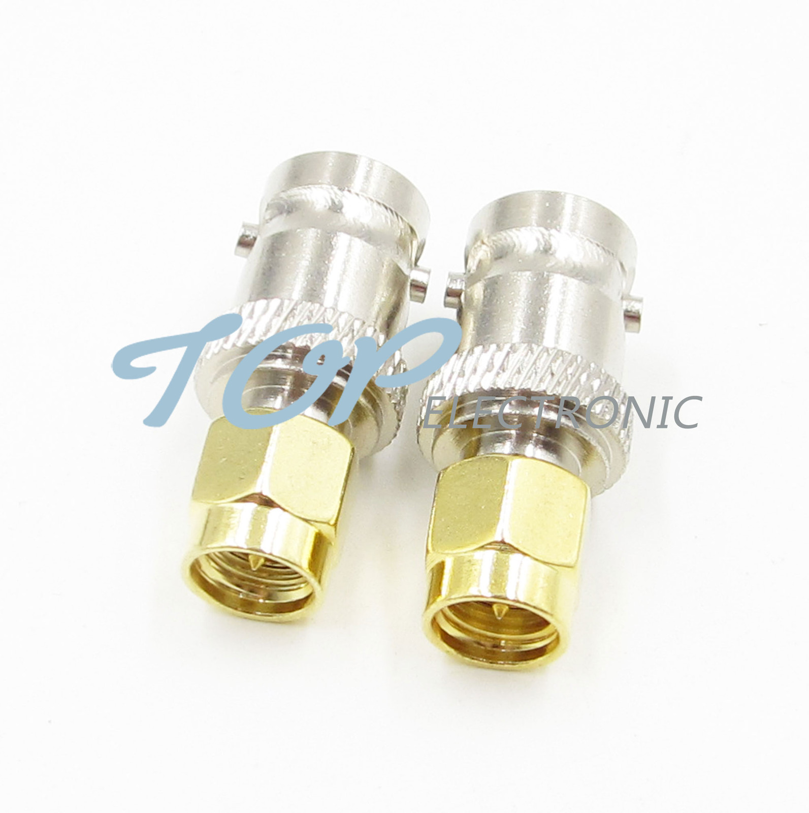 RF Coax Coaxial SMA Male Plug to BNC Female M/F Radio Antenna Connector Adapter