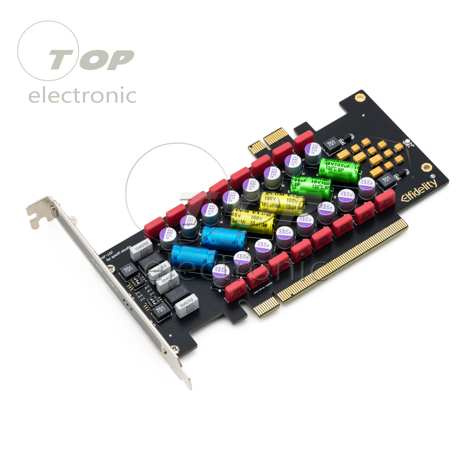 PCI-E/PCI HiFi PC audio power purification Elfidelity PC HI-FI Power Filter card