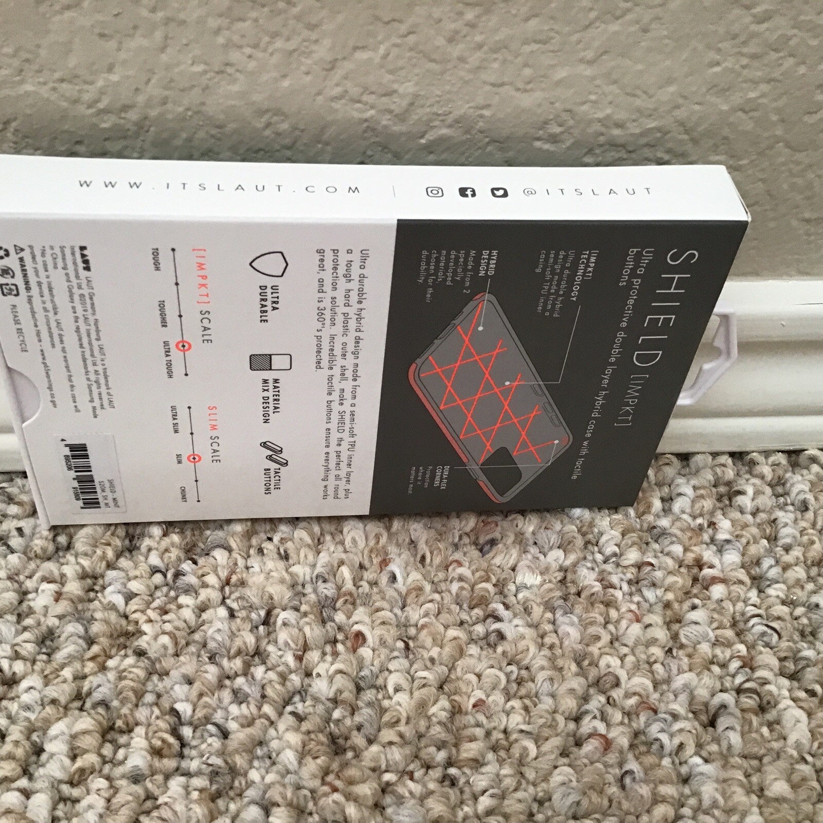 NEW LAUT Shield Samsung Galaxy S20+ Case – Mint