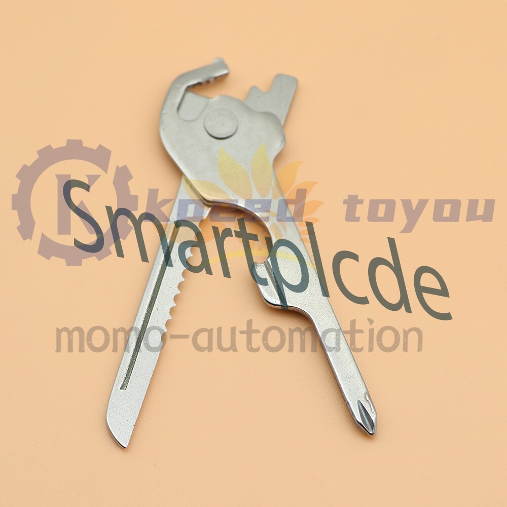 6-in-1 Utili Key Tool Keyring Keychain Gadgets Multifunction Stainless Steel##
