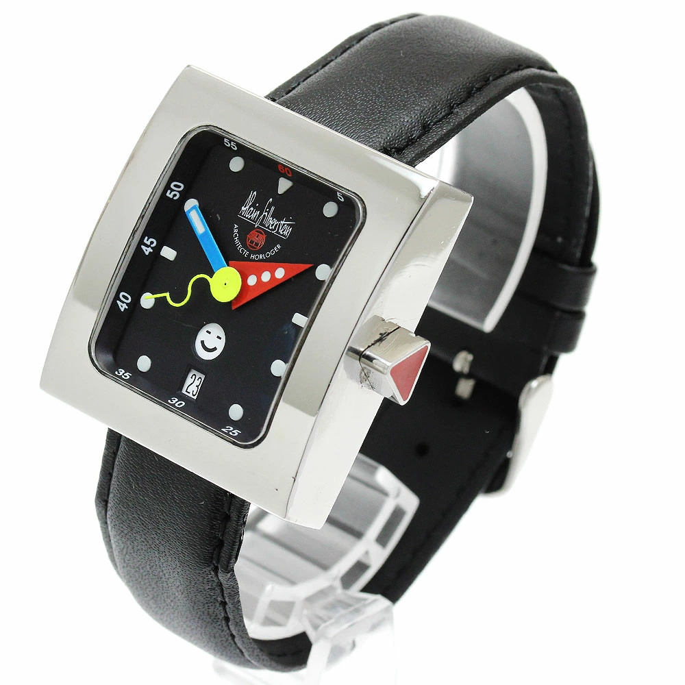 Alain Silberstein Pebble Smile Day Automatic Wristwatch Limited 500 Mens