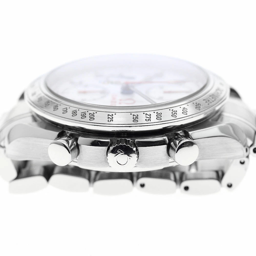 Omega Watch Speedmaster Olympic Collection Chronograph Automatic Wristwatch
