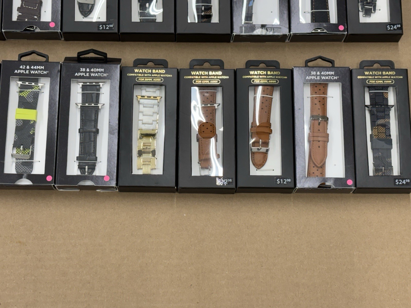 AMAZON WHOLESALE LOT OF 36 APPLE WATCH BANDS AMERICAN EXCHANGE
