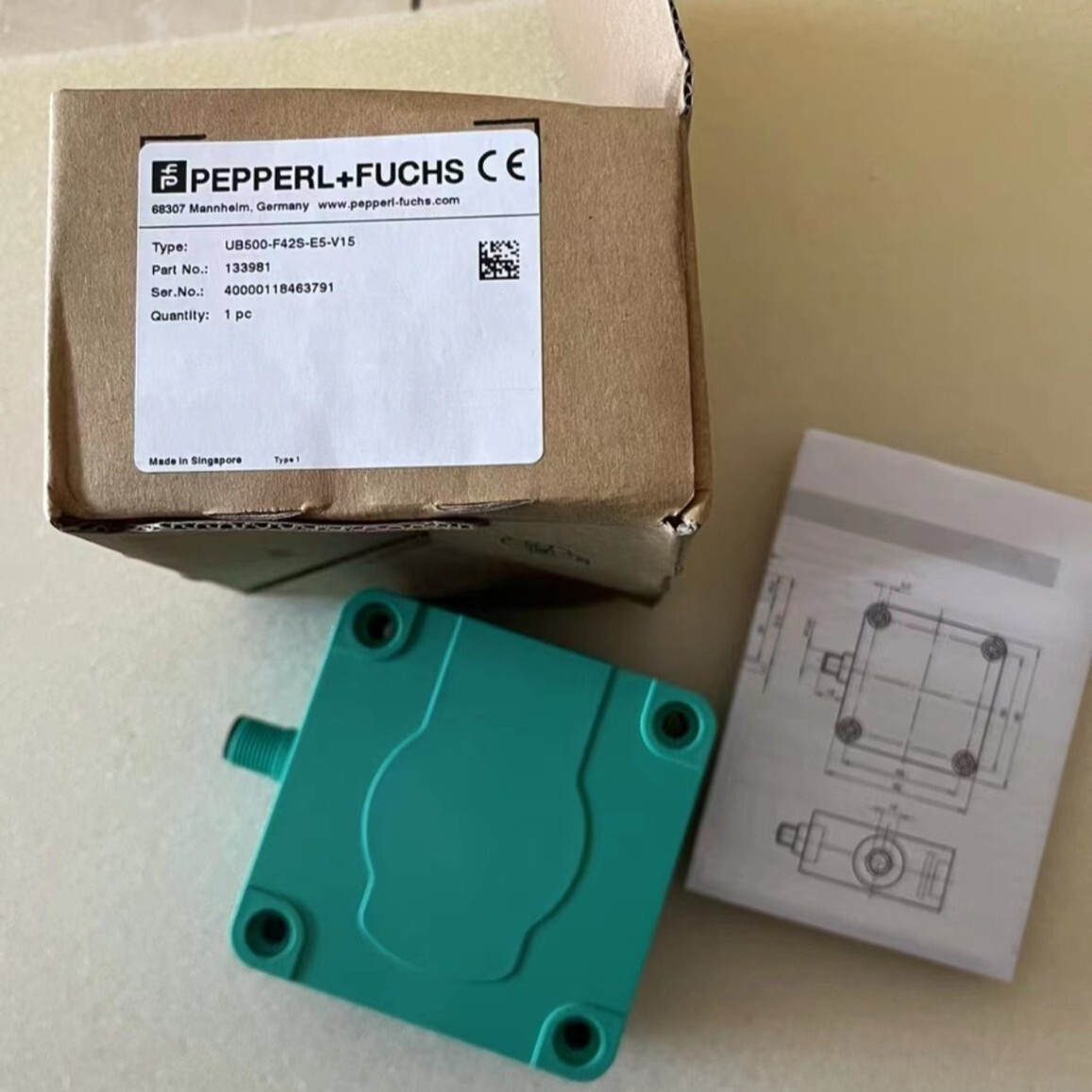 1 PCS Pepperl-Fuchs UB2000-F42-U-V15 IN NEW BOX ALL NEW FAST SHIPPING