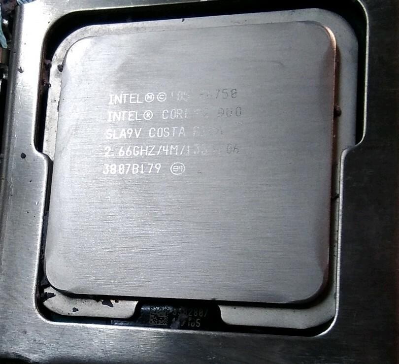 Dell Motherboard 0PU052 REV A01 CPU SLA9V