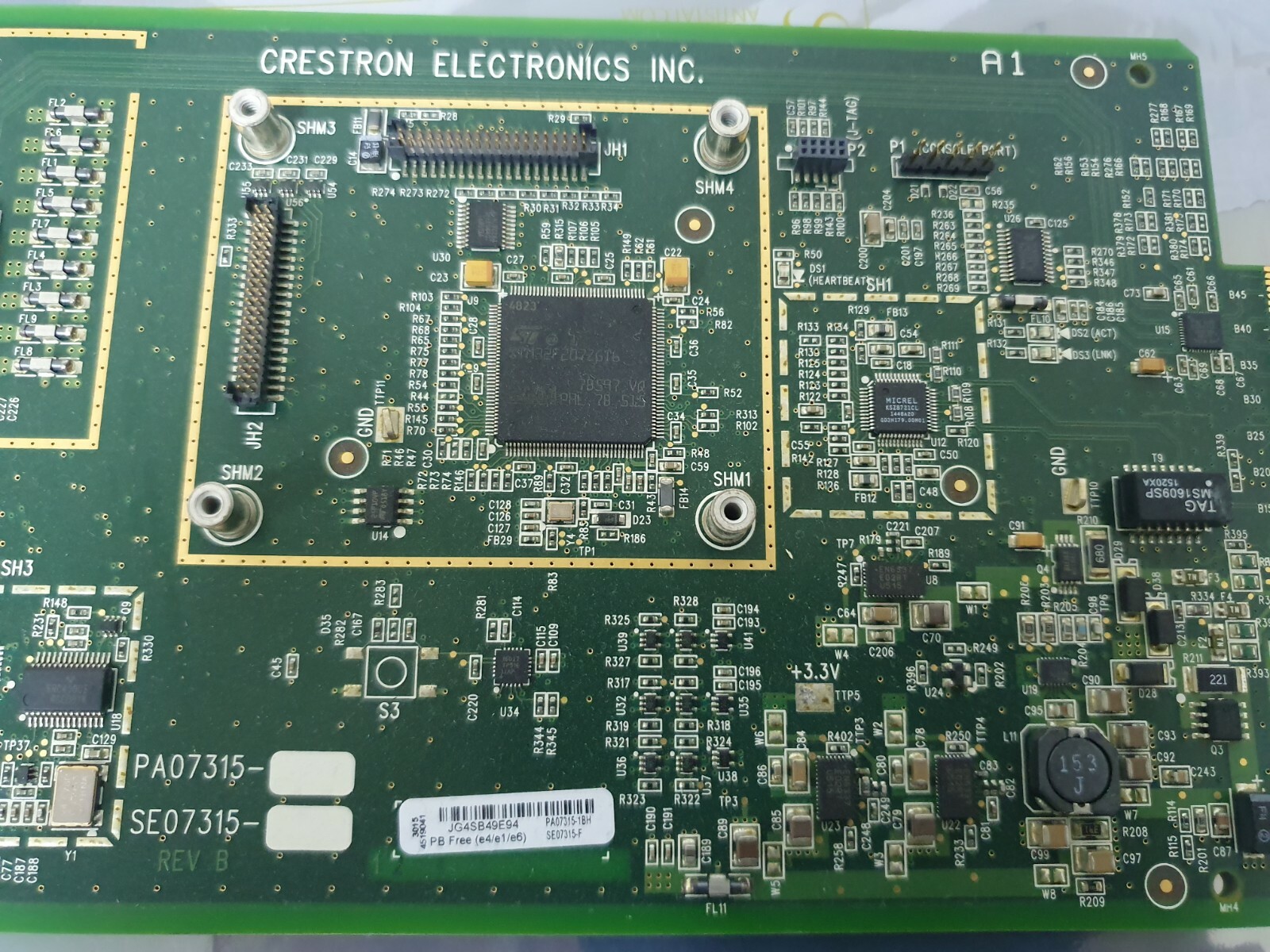 Crestron DMC-4K-HD PA07315/SE07315 REV PCB ,Used,Mexico&96077
