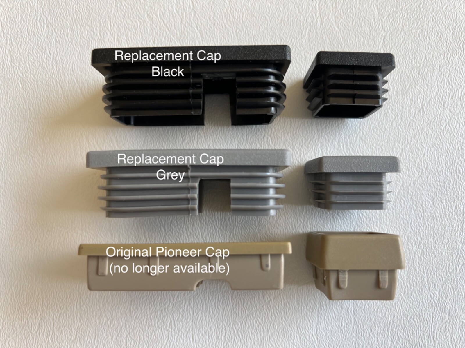 Assembly Hardware for Pioneer JA-R1A JA-R2S Racks: Screws, End Caps Round Clamps