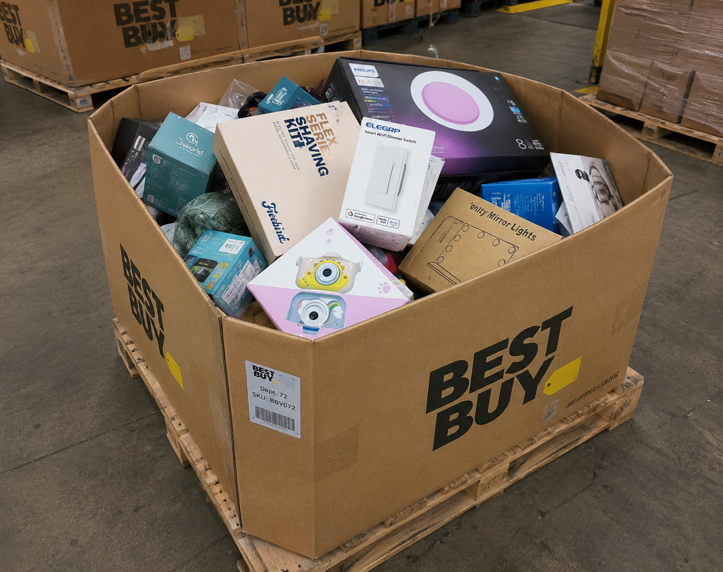 Amazon & Walmart Retail Overstock with Household and Kitchen Essentials