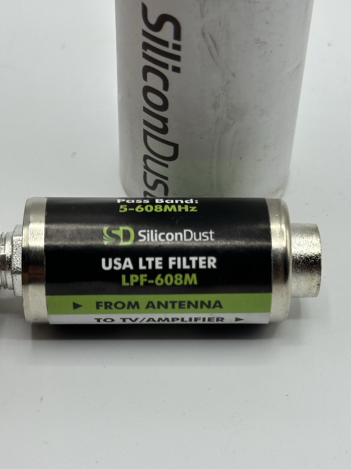 SiliconDust LPF-608M LTE Filter for TV Antenna Pass Band: 5-608MHz