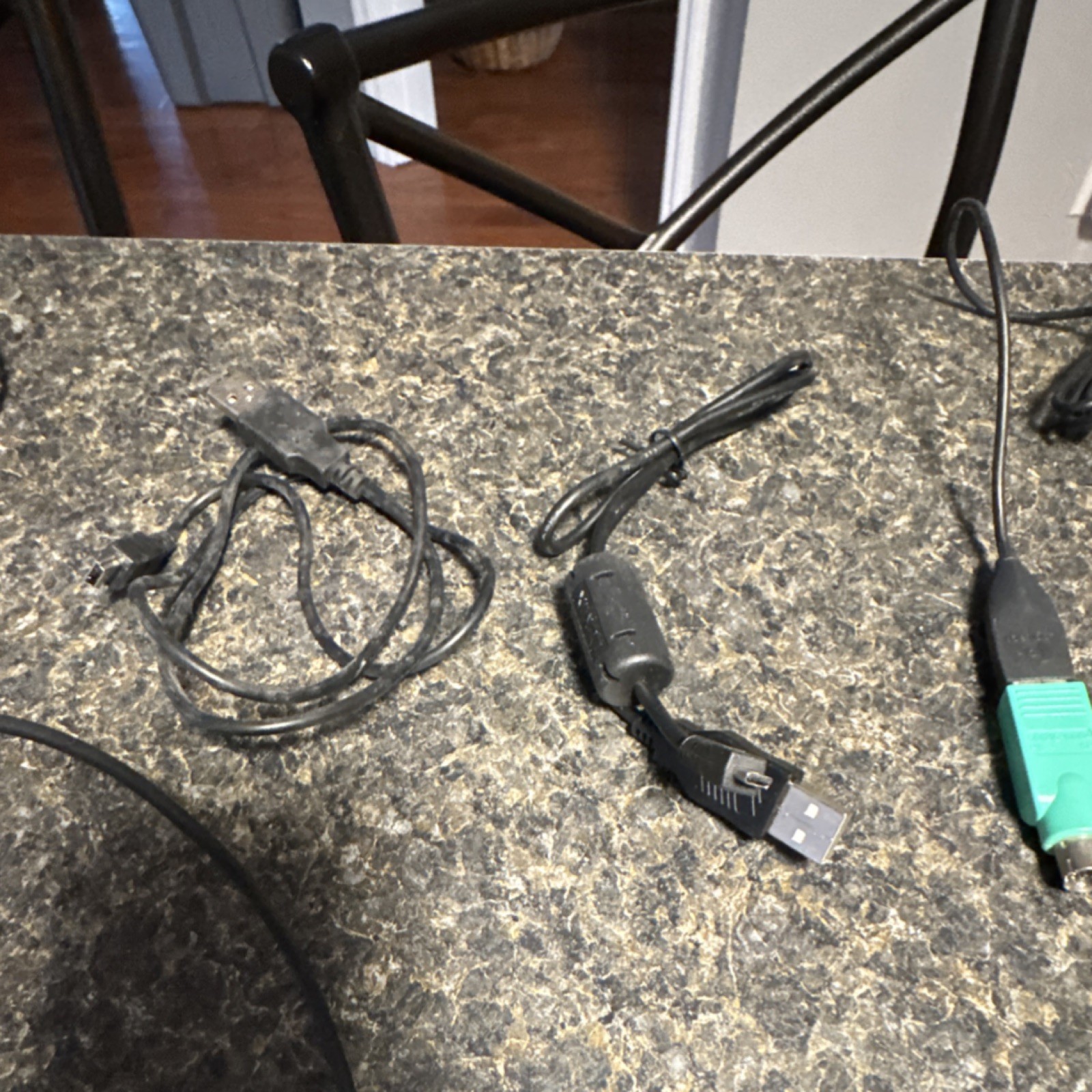 Logitech Cable Lot with Various Connectors – USB, Audio, Video, Power, Docking