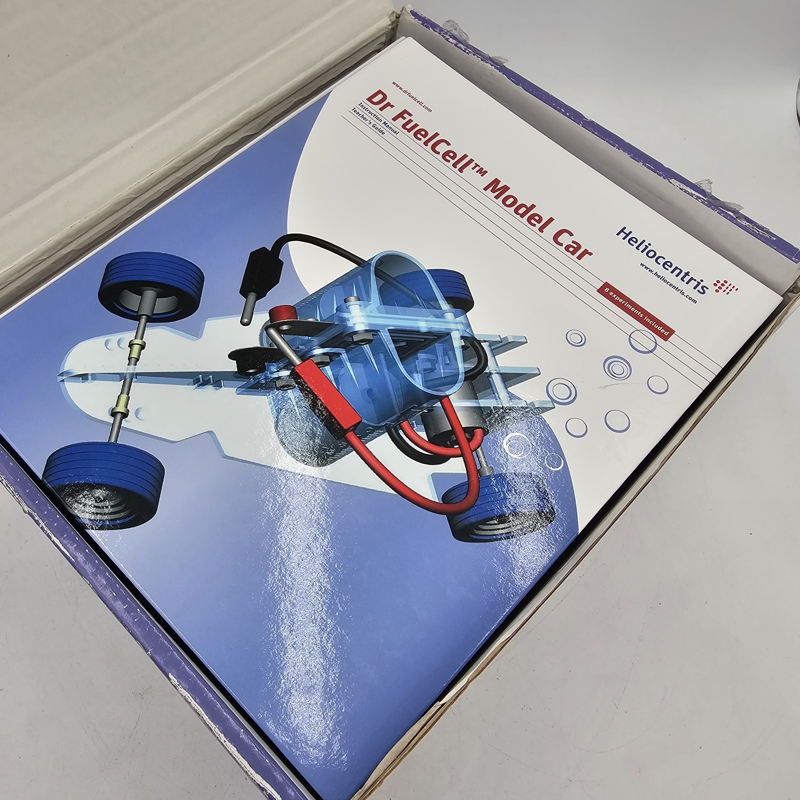 Rare Dr Fuel Cell Model Car Heliocentris CH013518 Solar Model Car Kit Box/Manual