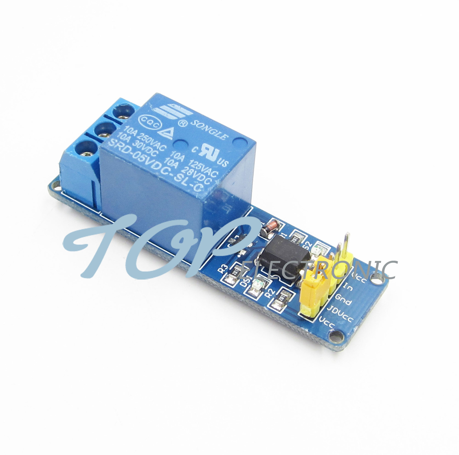 5V 10A one 1 Channel Relay Module With optocoupler For PIC AVR DSP ARM Arduino