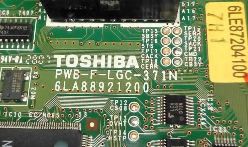 Toshiba 6LA88921200 E-Studio 233 PWB-F-LGC-371N LOGIC BOARD